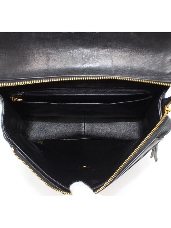 Chanel Quilted Leather Backpack